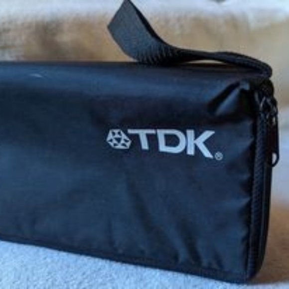REDUCED   Vintage TDK Audio Cassette Tape Storage Case c 1980s - Picture 11 of 15